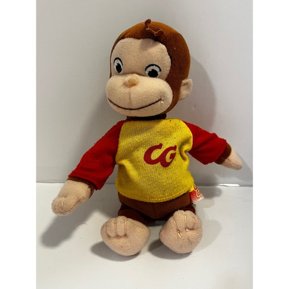 Other - Universal Studios CURIOUS GEORGE Bean Bag Plush 2005 Marvel Toys - 7”